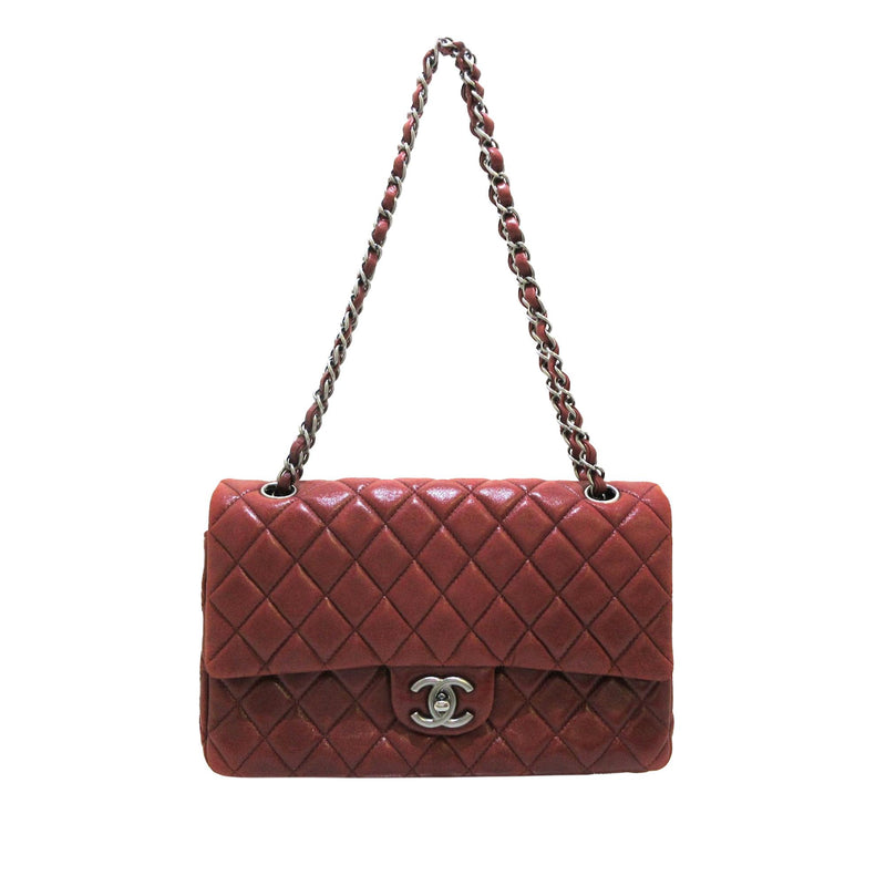 Chanel Small Classic Lambskin Double Flap Bag (SHG-36482) – LuxeDH