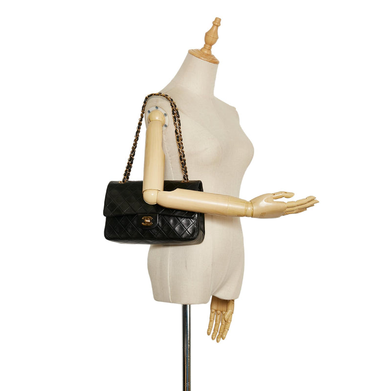 Chanel Medium Classic Lambskin Double Flap (SHG-36959)