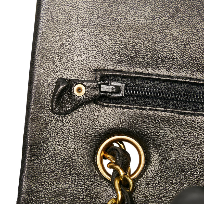 Chanel Medium Classic Lambskin Double Flap (SHG-37884)
