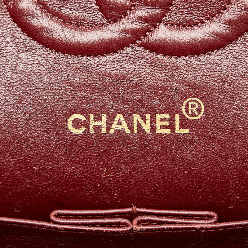 Chanel Medium Classic Lambskin Double Flap (SHG-2ICQmw)