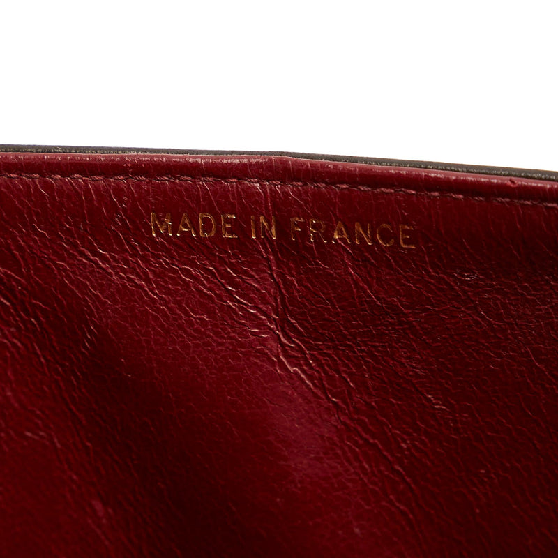 Chanel Medium Classic Lambskin Leather Double Flap Bag (SHG-35107)
