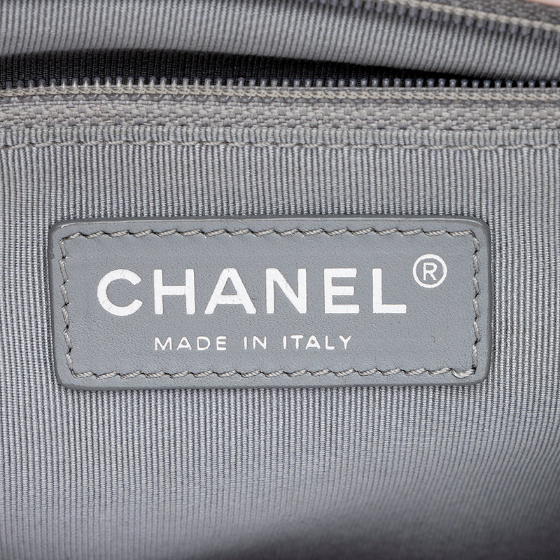 Chanel Metallic Glazed Calfskin Large Boy Bag (SHF-14938)