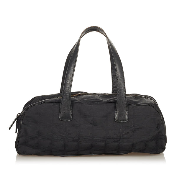 Chanel New Travel Line Canvas Handbag (SHG-25650)