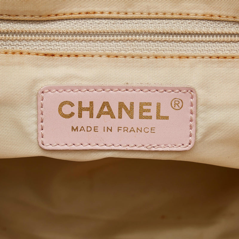 Chanel New Travel Line Canvas Tote Bag (SHG-25307)
