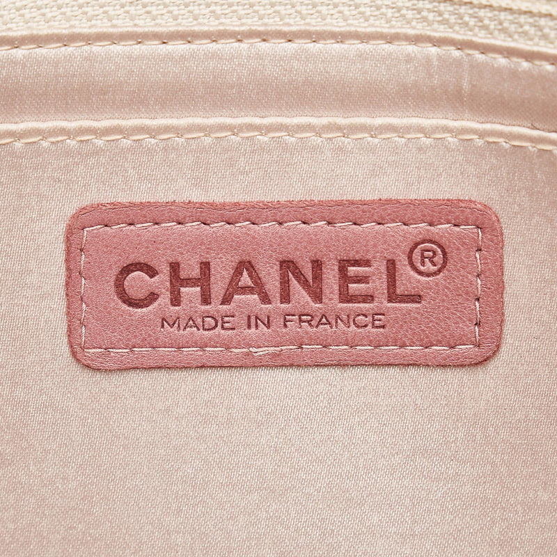 Chanel New Travel Line Classic Flap Nylon Shoulder Bag (SHG-32717)