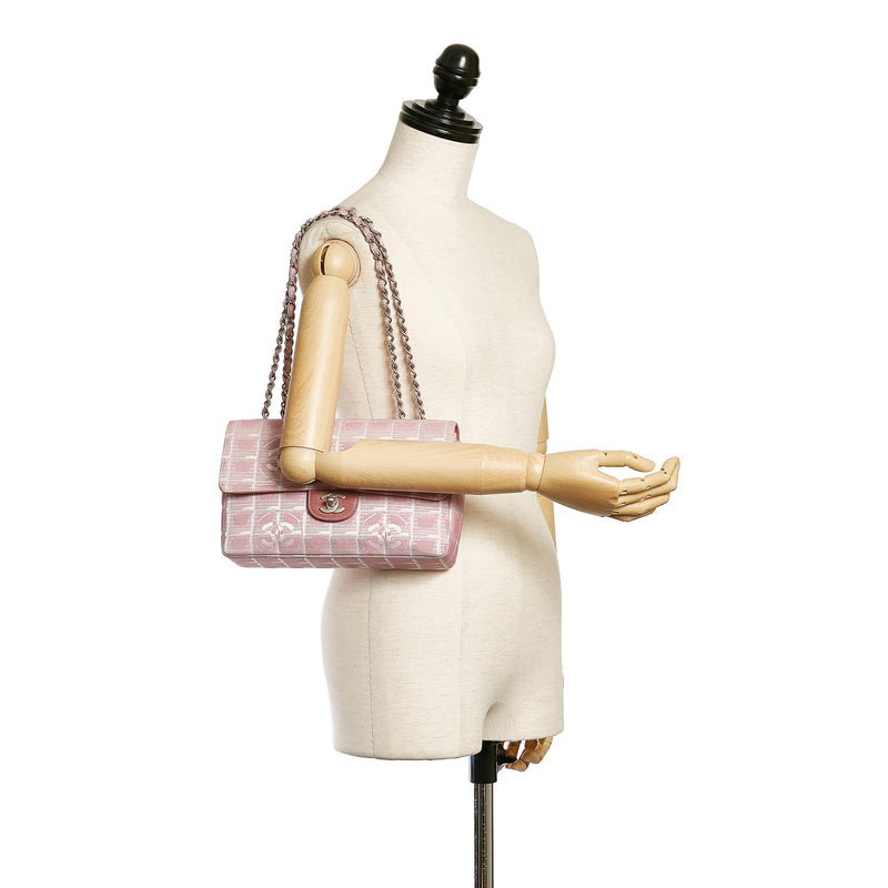 Chanel New Travel Line Nylon Crossbody Bag (SHG-23135) – LuxeDH