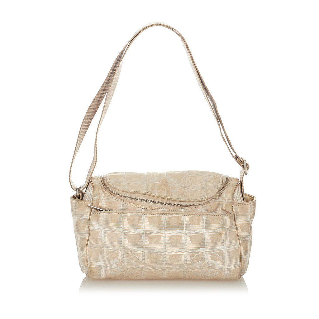 Chanel New Travel Line Nylon Tote Bag (SHG-35347)