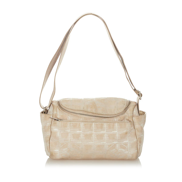 Chanel New Travel Line Nylon Crossbody Bag (SHG-23135