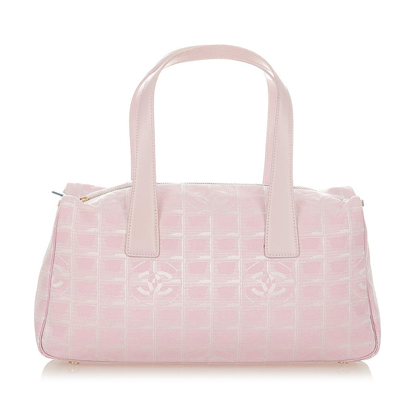 Chanel New Travel Line Nylon Handbag (SHG-26625)