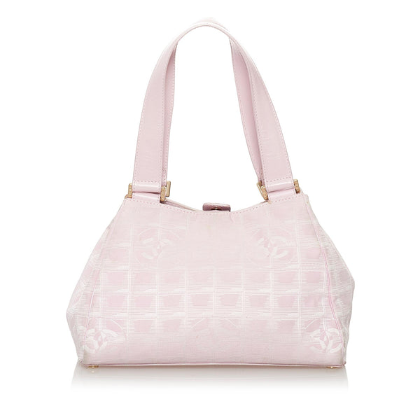 Chanel New Travel Line Nylon Handbag (SHG-34481)