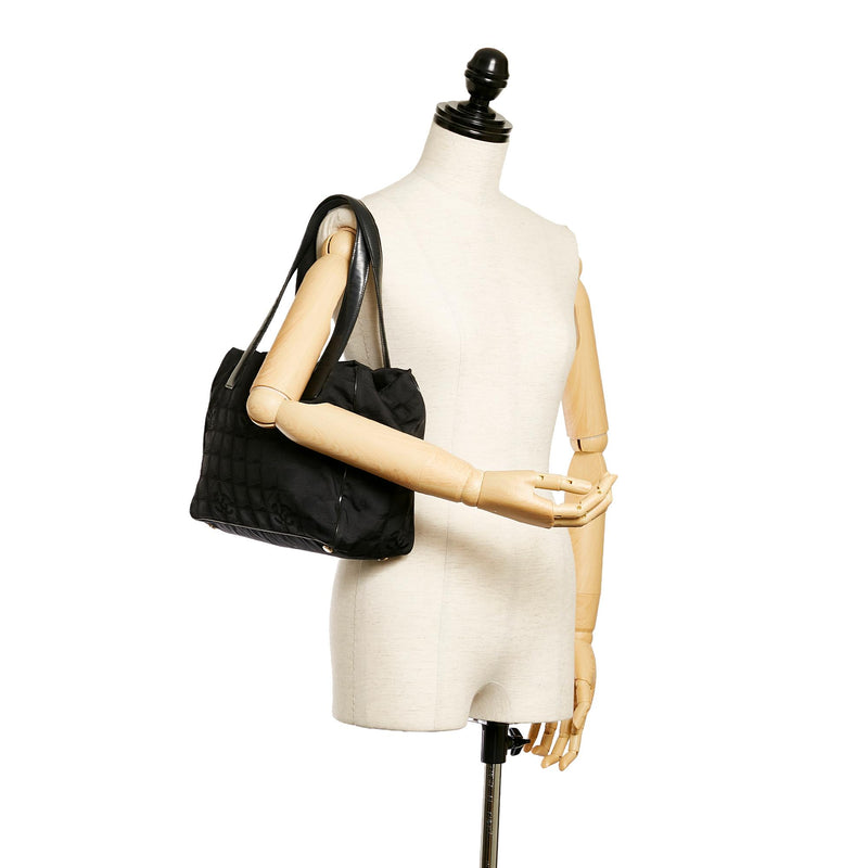Chanel New Travel Line Nylon Tote Bag (SHG-28010)