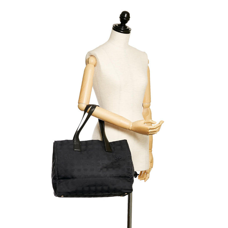 Chanel New Travel Line Nylon Tote Bag (SHG-28169)