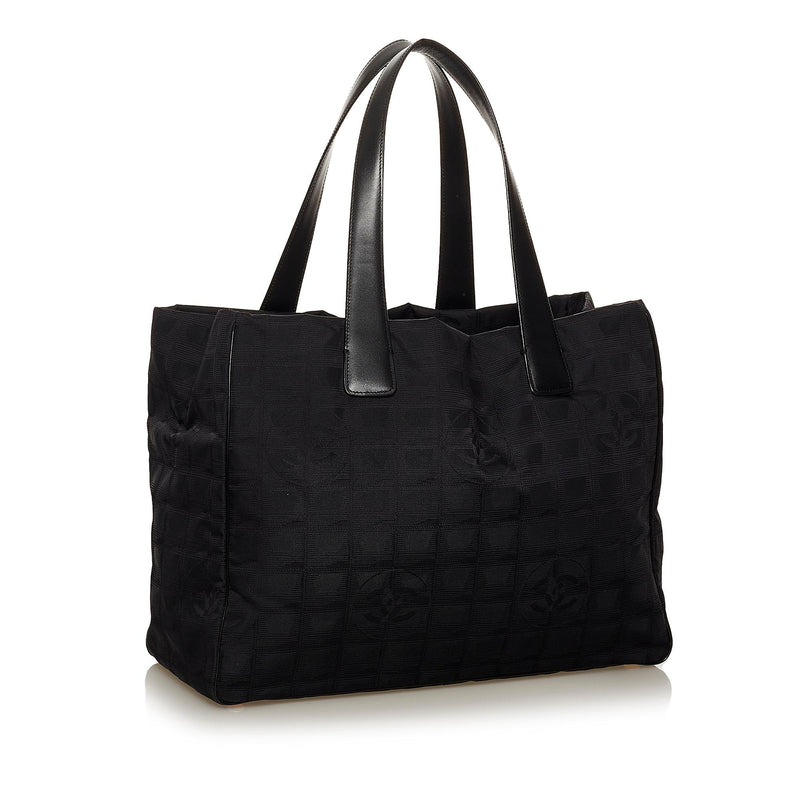 Chanel New Travel Line Nylon Tote Bag (SHG-28645)