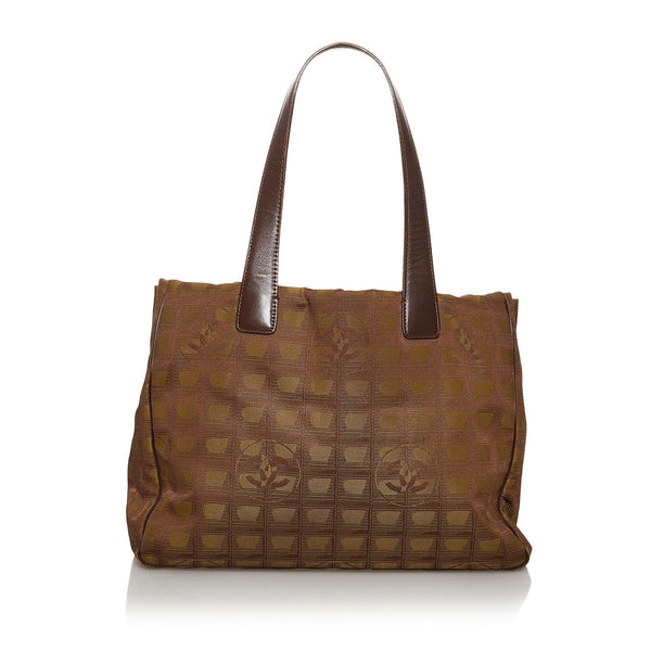 Chanel New Travel Line Nylon Tote Bag (SHG-30167)