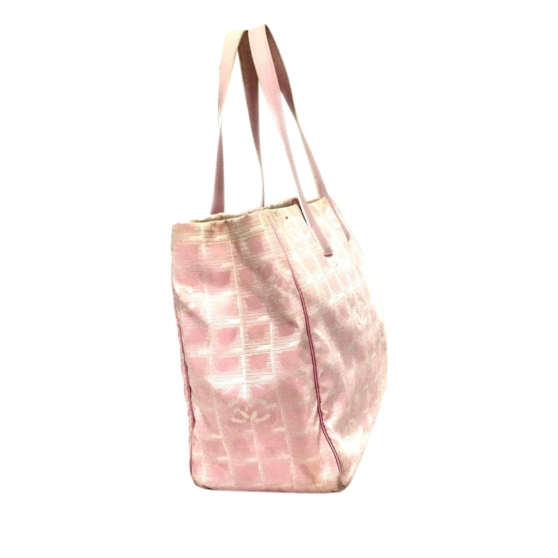 Chanel New Travel Line Nylon Tote Bag (SHG-32090)