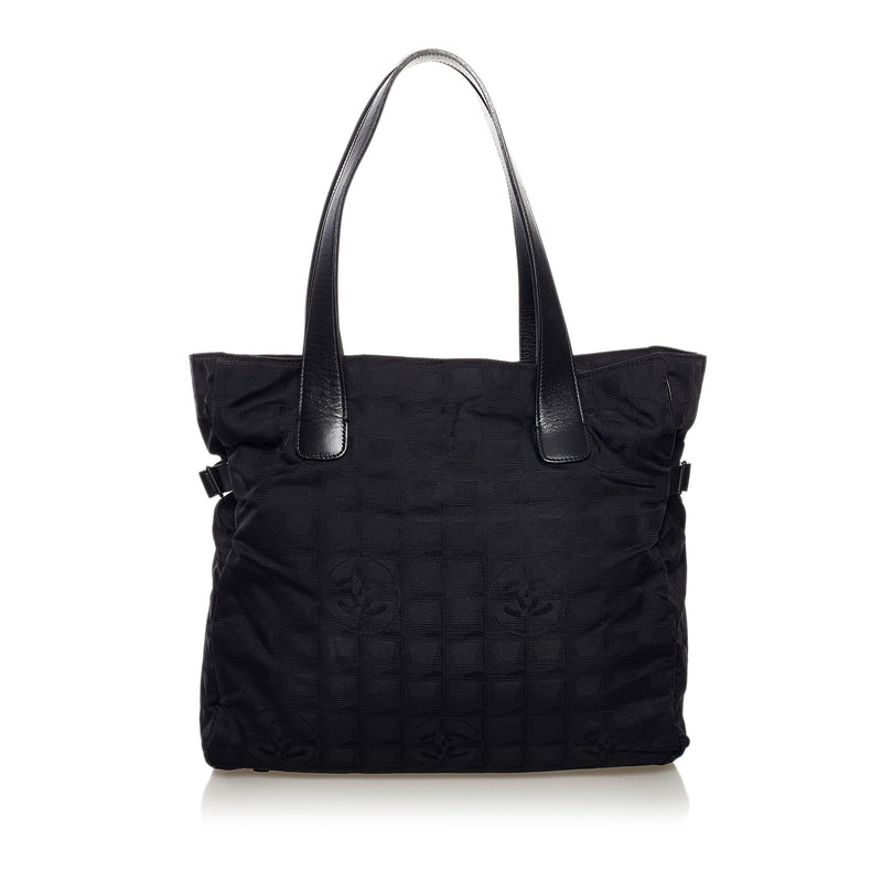 Chanel Black Small Coco Pleats Drawstring Bucket Bag