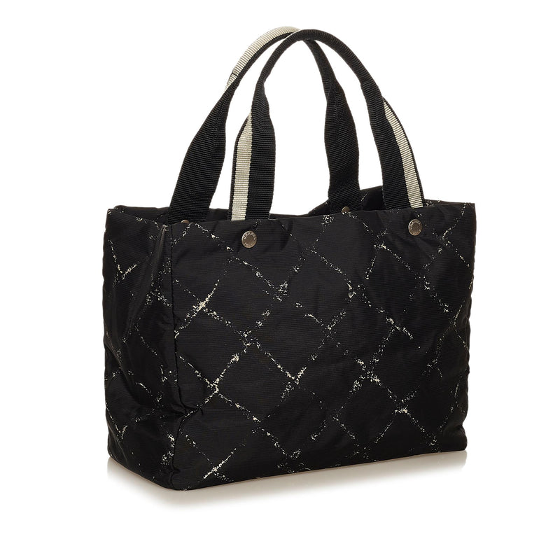 Chanel Old Travel Line Nylon Handbag (SHG-29407)