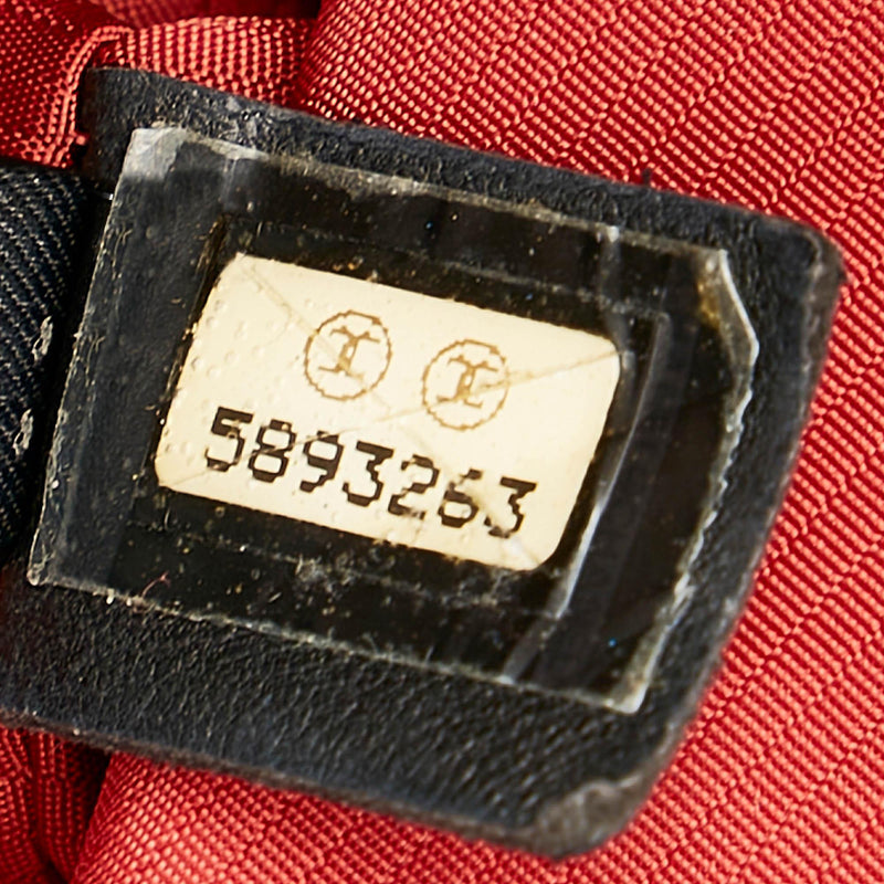 Chanel Old Travel Line Nylon Tote Bag (SHG-22879)