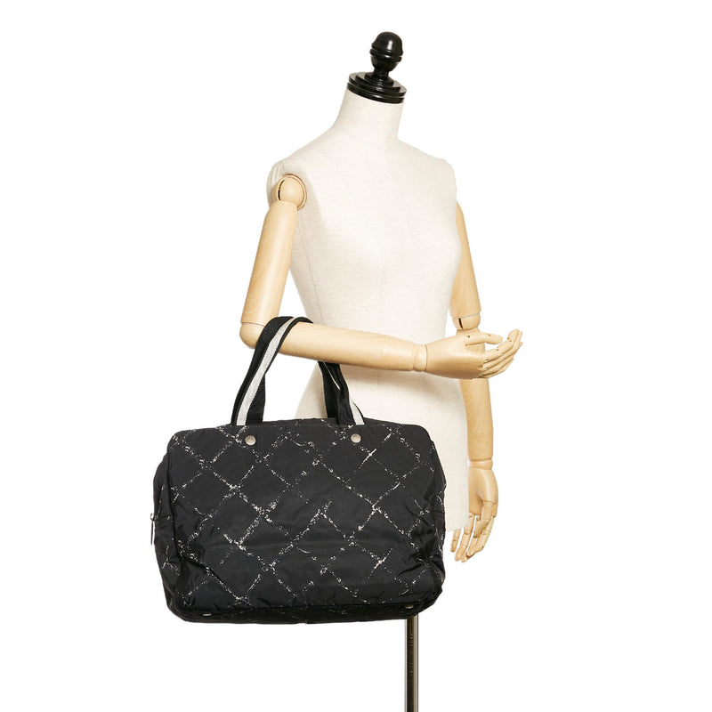 Chanel Old Travel Line Nylon Tote Bag (SHG-27898) – LuxeDH