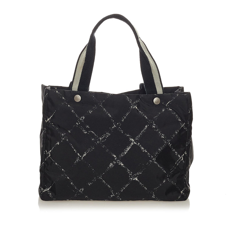 Chanel Old Travel Line Nylon Tote Bag (SHG-28061)