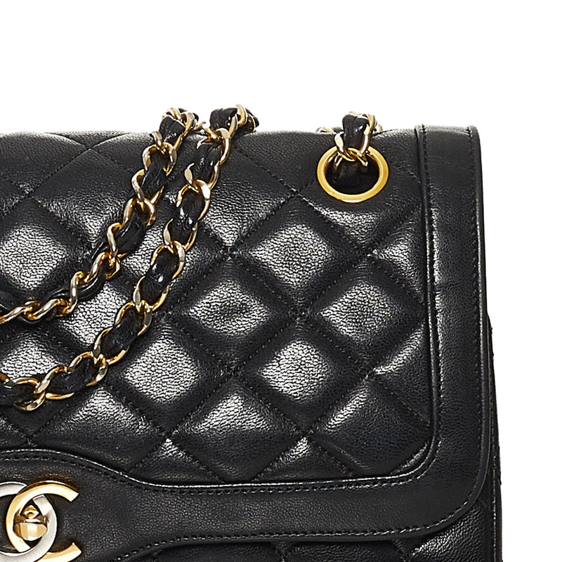 Chanel Paris Limited Edition Lambskin Double Flap Bag (SHG-35234