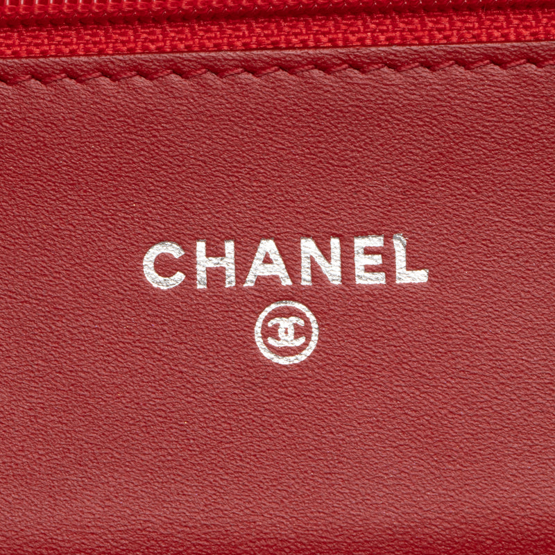 Chanel Patent Leather Classic Wallet on Chain Bag (SHF-23342) – LuxeDH