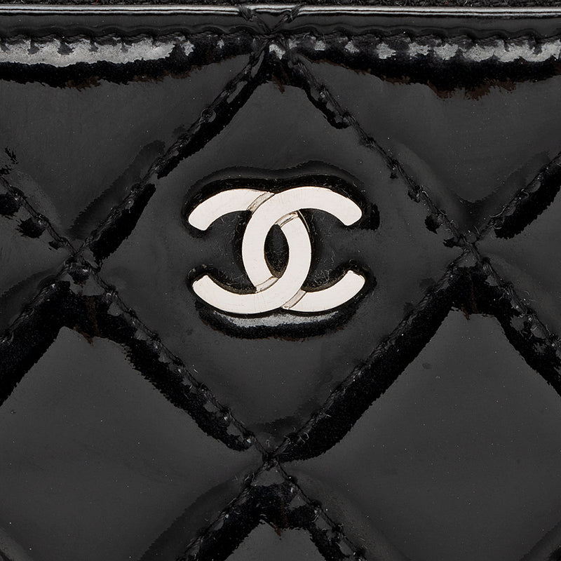 Chanel Patent Leather Large O-Case (SHF-18966)