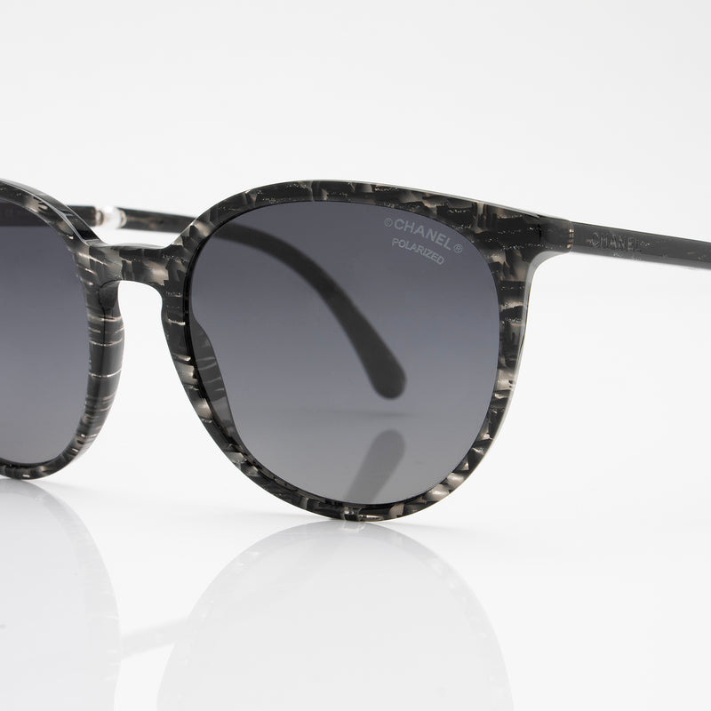 Chanel Polarized Glitter Pearl Sunglasses – LuxeDH