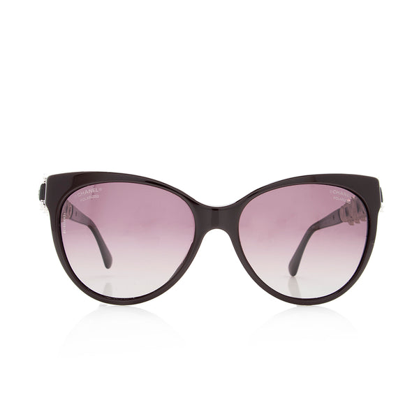 Pre-owned Chanel Woman Cat Eye Sunglasses Ch5415