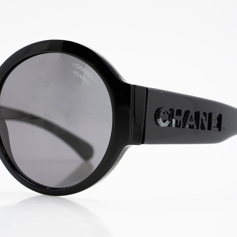 Chanel Cc Sunglasses Pvc Silver Tone Color