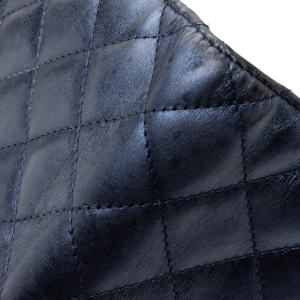 Chanel Quilted Metallic Calfskin Reissue Yen Wallet - FINAL SALE (SHF-18687)