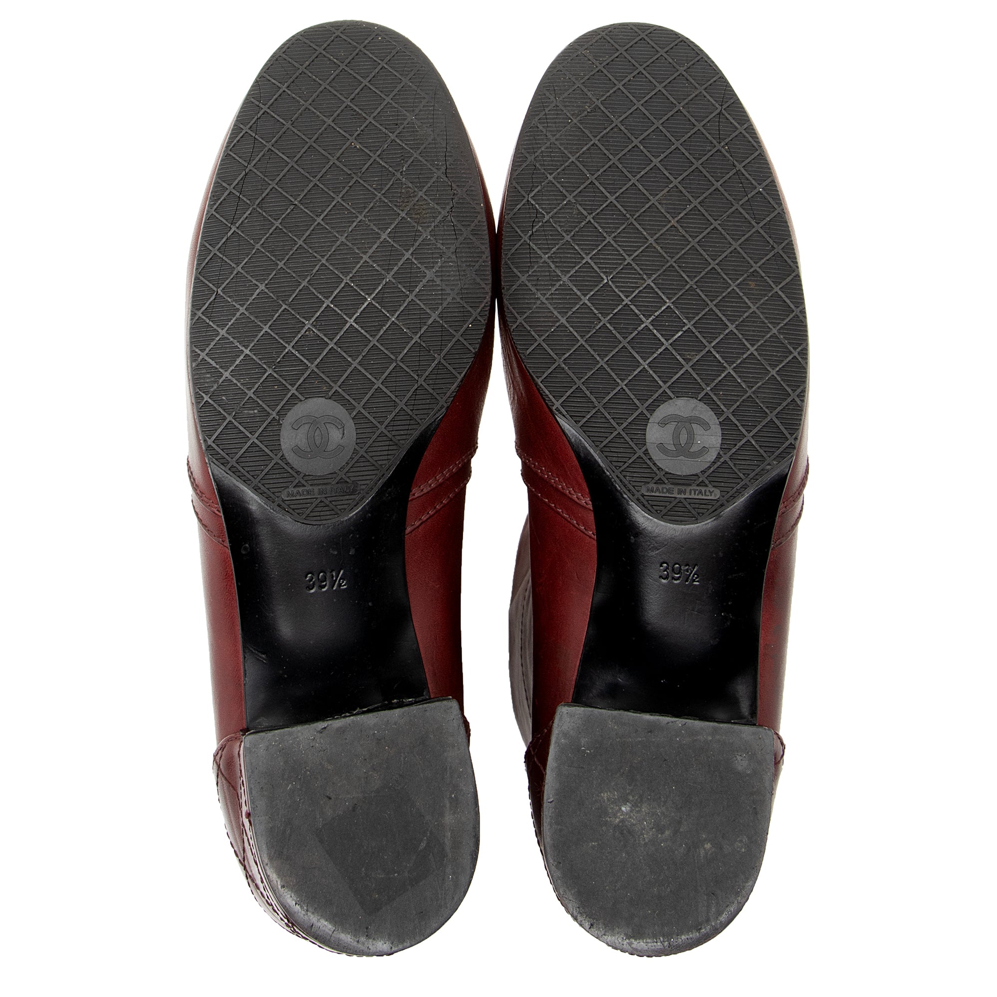 Chanel Quilted Leather Mid-Calf Boots - Size 9.5 / 39.5 - FINAL SALE (SHF-22296)