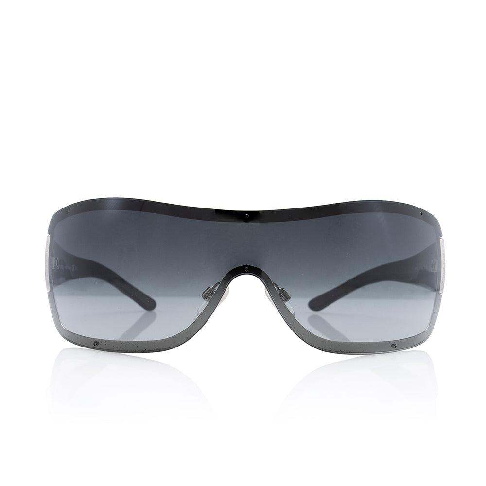 Chanel Quilted Shield Sunglasses (SHF-21502) – LuxeDH