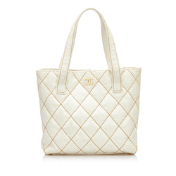 CHANEL Vintage 1990's Quilted Leather Tote Bag -  Israel