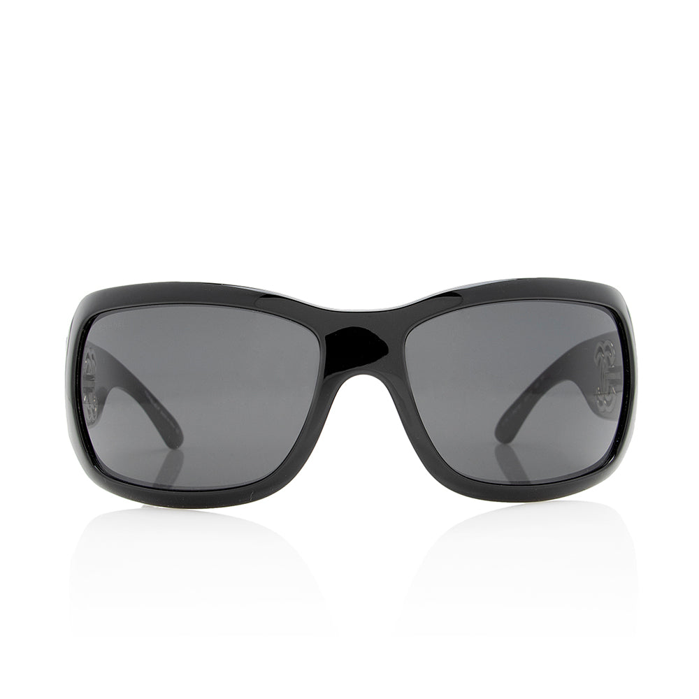 Chanel CC Bow Rectangle Sunglasses (SHF-18784)