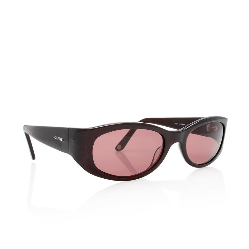 Chanel Quilted CC Rectangular Sunglasses (SHF-QIPGoQ)