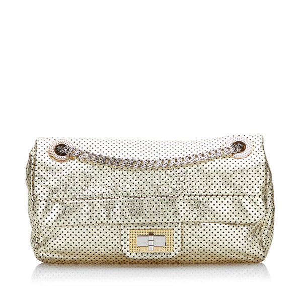 Chanel Reissue Drill Perforated Flap Bag (SHG-qL5WtA)