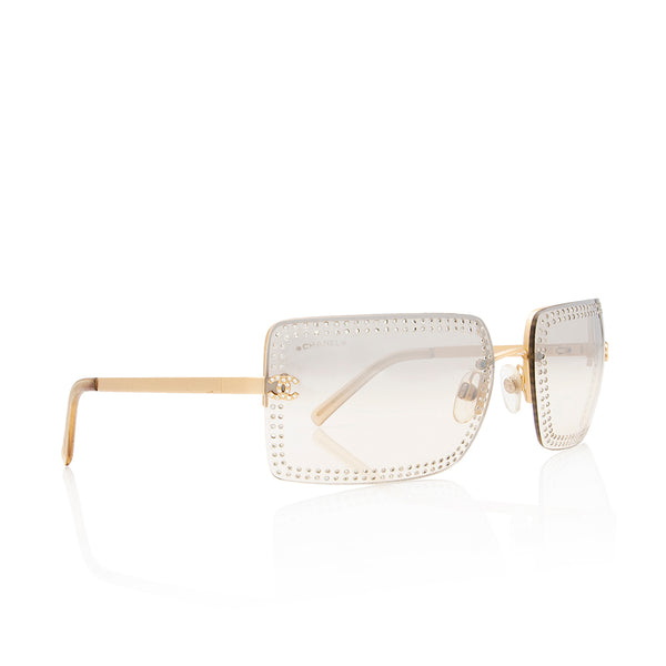 chanel sunglasses with crystals