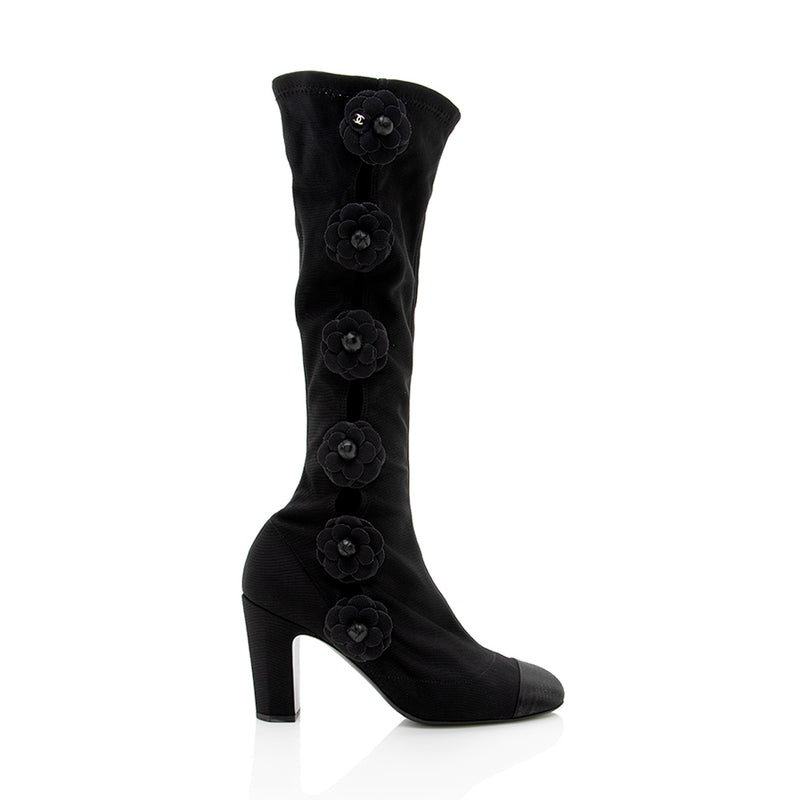 Louis Vuitton Black Patent Leather Sock Boots It 37 | 7