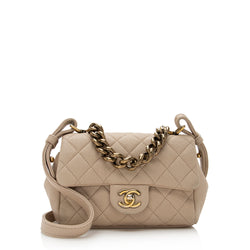 Chanel Authenticated Trapezio Leather Handbag