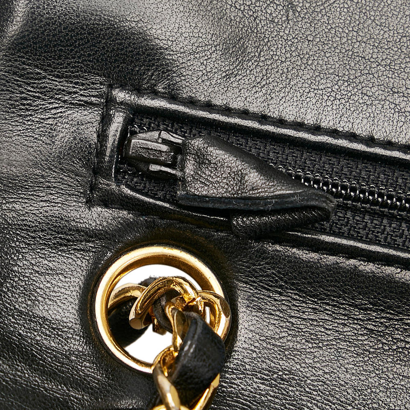 Chanel Small Classic Lambskin Double Flap Bag (SHG-36482)