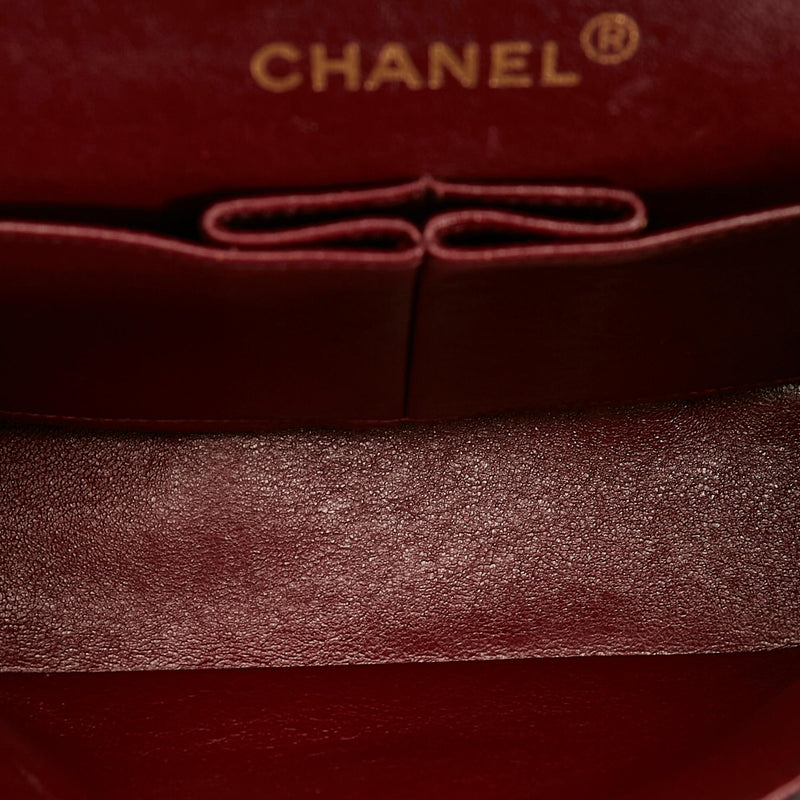 Chanel Small Classic Lambskin Double Flap Bag (SHG-36482) – LuxeDH