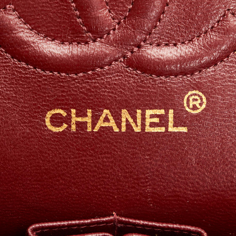Chanel Small Classic Lambskin Double Flap (SHG-37064)