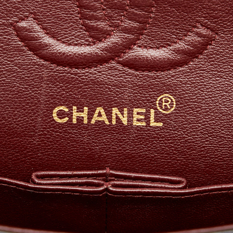 Chanel Small Classic Lambskin Double Flap (SHG-37873)