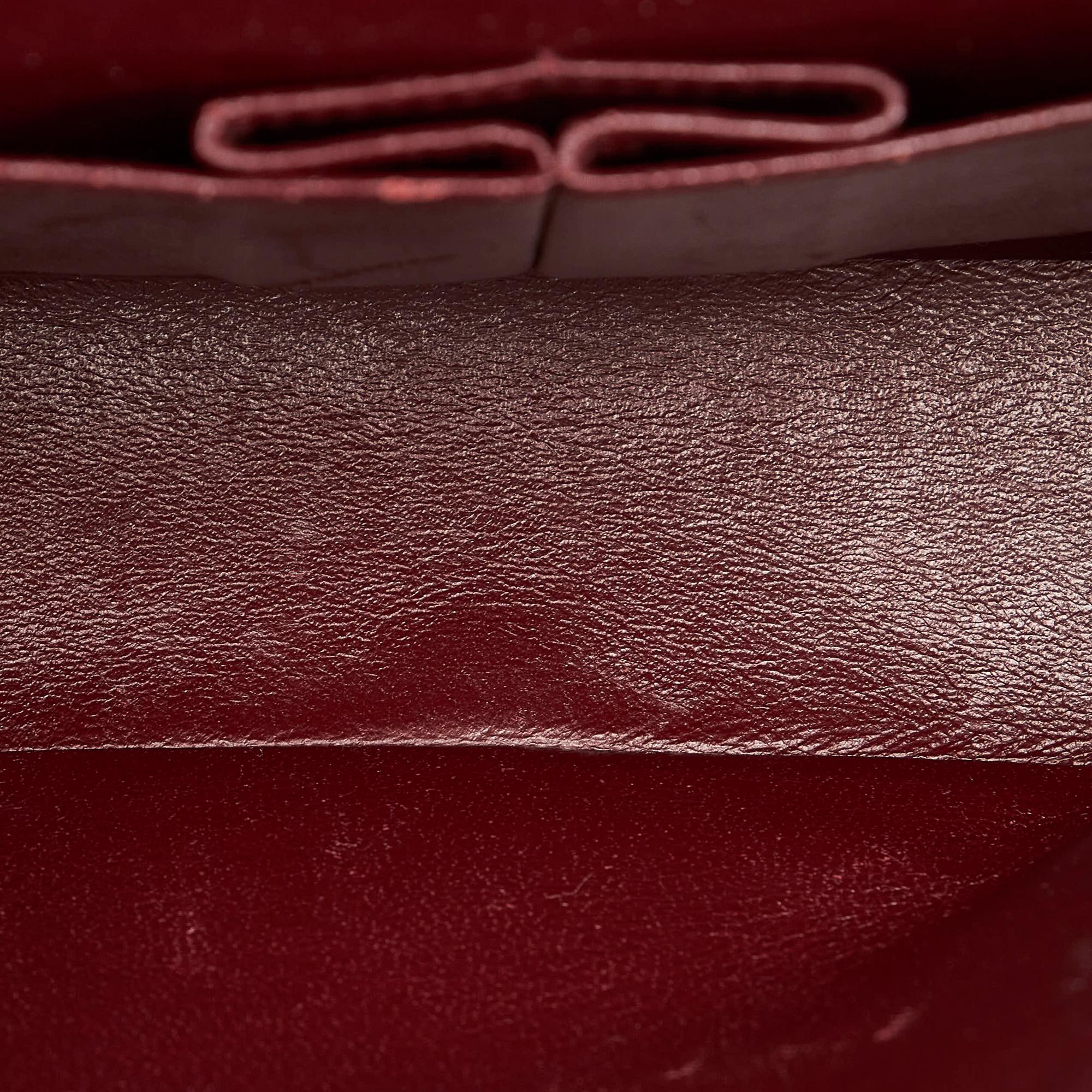 Chanel Small Classic Lambskin Leather Double Flap Bag (SHG-28853)