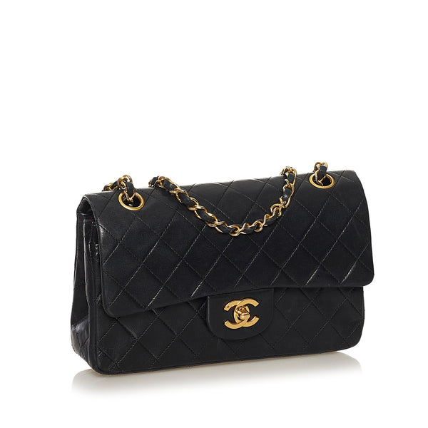 Chanel Matelasse Lambskin Leather Flap Bag (SHG-bjvAVq) – LuxeDH