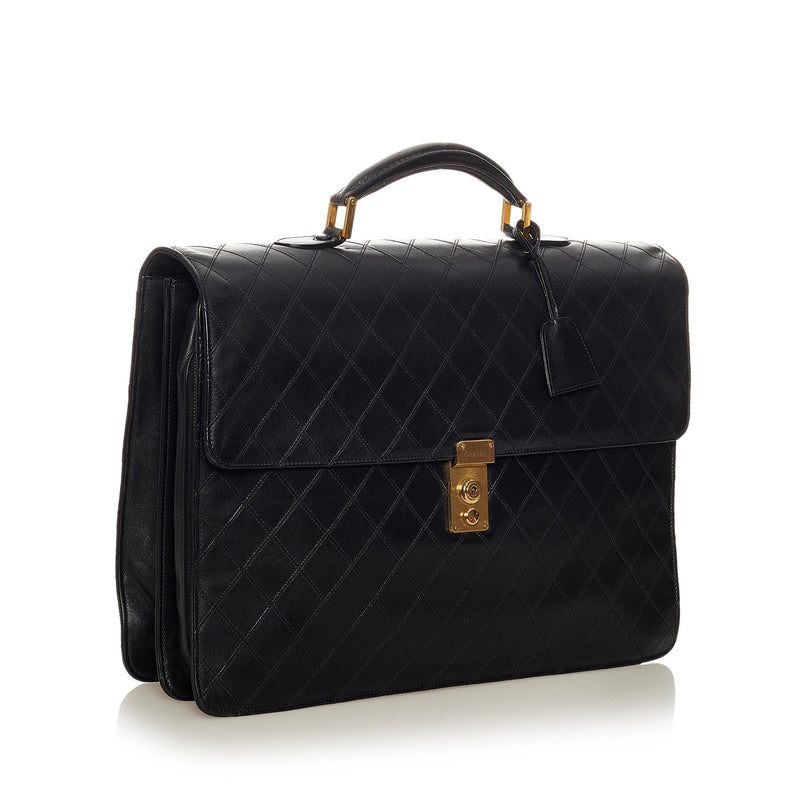 Chanel Timeless Leather Business Bag (SHG-27400)