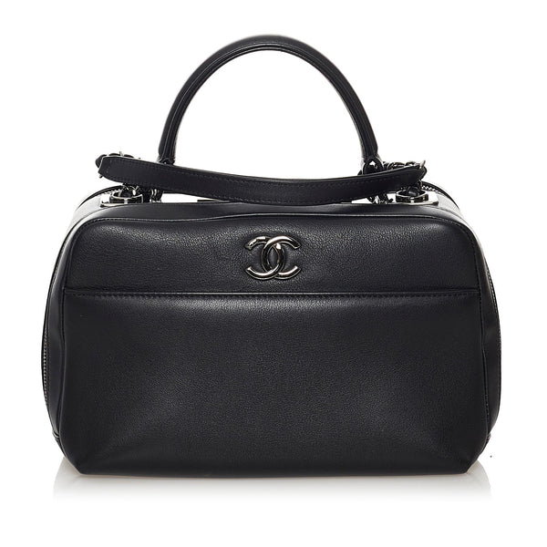 Chanel Trendy CC Lambskin Leather Bowling Bag (SHG-33622)