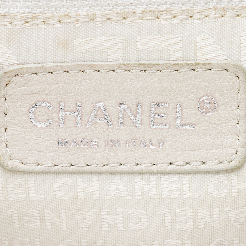 Chanel Tweed Clover Bowler Satchel - FINAL SALE (SHF-18677)