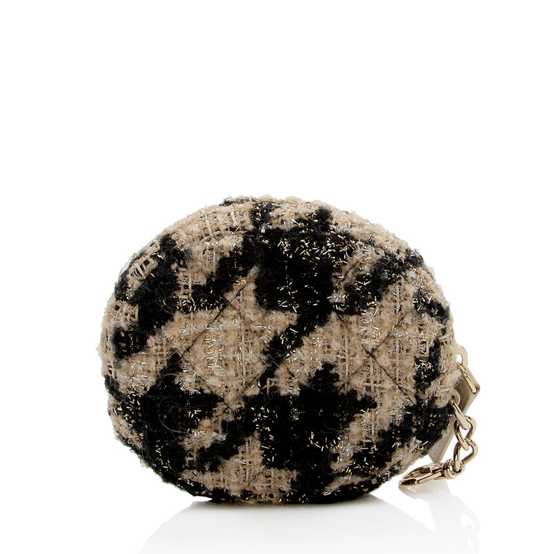 Chanel Tweed Coin Purse (SHF-17501)